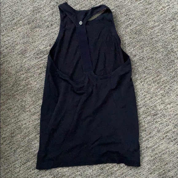 Lululemon navy tank top - Picture 1 of 3